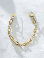 18K Gold/Silver Plated Knot Bracelet