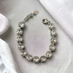 10mm Round Swarovski Element Crystal Tennis Bracelet