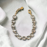 10mm Round Swarovski Element Crystal Tennis Bracelet