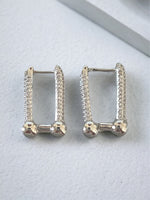 Pave Cubic Zirconia Hardwear Link Earrings