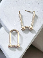 Pave Cubic Zirconia Hardwear Link Earrings