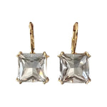 Swarovski Element Crystal Leverback Earrings