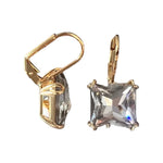 Swarovski Element Crystal Leverback Earrings