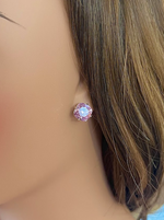 Light Rose Cushion-Cut K9 Swarovski Element Crystals