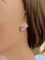 Light Rose Cushion-Cut K9 Swarovski Element Crystals