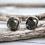 Jet Hematite Cushion-Cut Swarovski Element Crystals