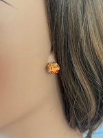 Fireopal Cushion-Cut Swarovski Element Crystals