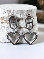 Drop Dangling Heart Earrings