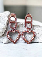 Drop Dangling Heart Earrings