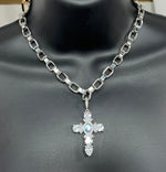 CZ Cross Necklace