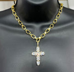 CZ Cross Necklace