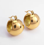 18K Gold Plated Mini Ball Earrings