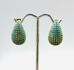 Pave CZ Inspired Earring