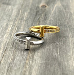 Inspired CART CZ Ring