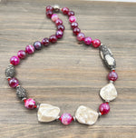 Natural 12mm Agate Necklace