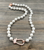 Shell Pearl 10mm Beaded Necklace