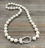 Shell Pearl 10mm Beaded Necklace