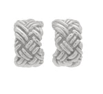 18K Gold/Silver Plated Mesh Earrings