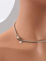 18K Gold/Silver Plated 3MM Round Box Chain Necklace