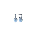 18K Gold/Silver Plated South Sea Pearl Earrings
