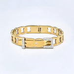 Stainless Steel Crystal Buckle Bracelet