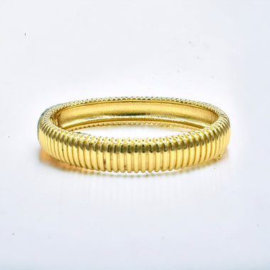 18k Gold Plated Snake Bangle