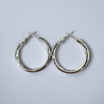 Stainless Steel Gold/Silver Hoop Earrings