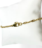 18k Gold Plated Gucci Link Anklet