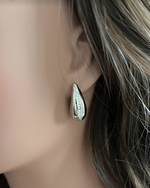 Micro Inlaid CZ Waterdrop Earrings